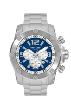Load image into Gallery viewer, Monster Silver & Electric Blue